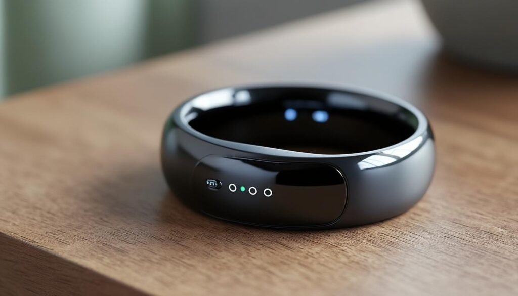 découvrez la bewinner bague intelligente noire : une bague élégante et pratique qui surveille votre sommeil, suit votre activité sportive et offre une autonomie de 5 jours. l’accessoire santé idéal pour un mode de vie moderne.