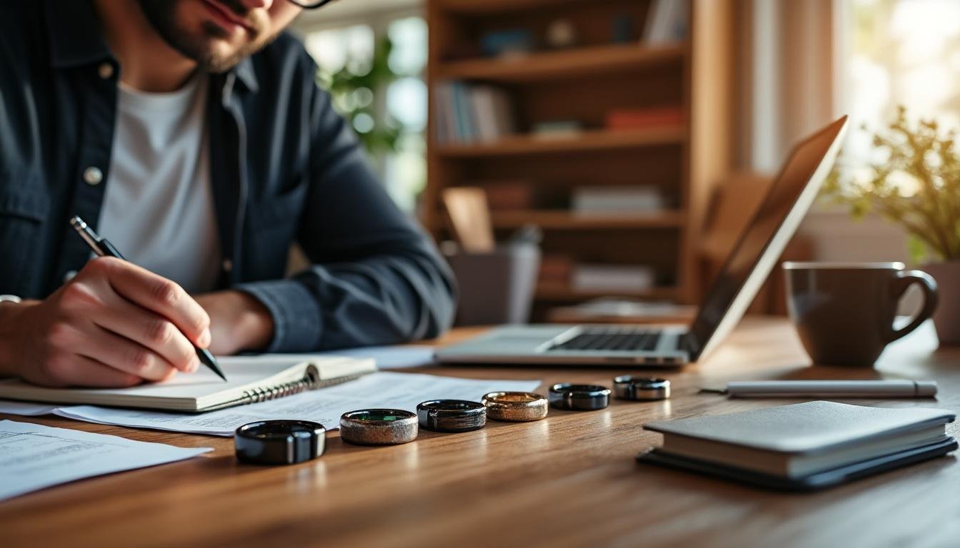 découvrez notre classement des 10 meilleures bagues connectées en 2024 : comparez les prix, les fonctionnalités et les caractéristiques essentielles pour choisir la bague intelligente idéale selon vos besoins.