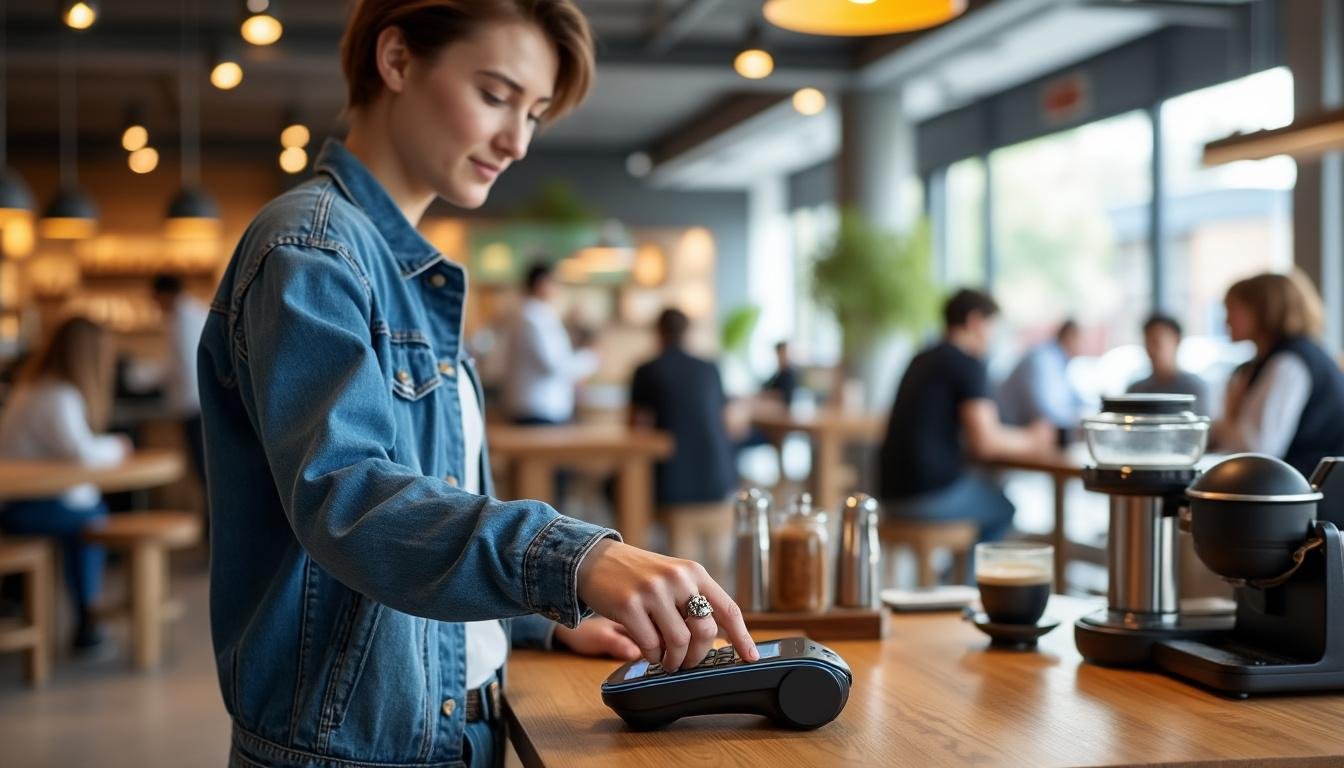 découvrez la bague intelligente zry r4 nfc : élégante, étanche et compatible ios & android. idéale pour homme et femme, elle simplifie vos paiements et vos accès en toute sécurité. disponible en noir.