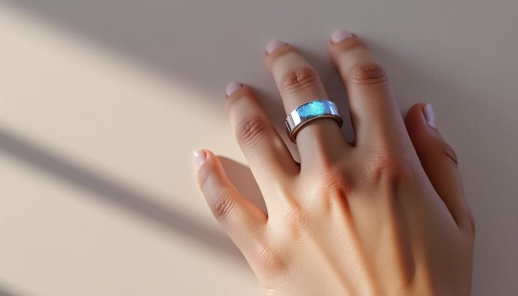 découvrez la luna ring 2 (2.0), la bague connectée alliant élégance et technologie pour suivre votre santé, votre activité et bien plus, discrètement au bout des doigts.